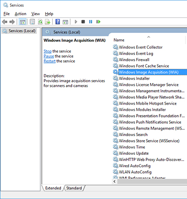 what is a wia driver for windows 10